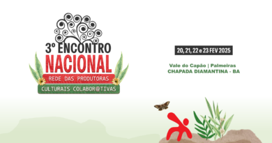 Confira a programação parcial e dicas serviços do 3º Encontro Nacional de Produtoras Colaborativas na Chapada Diamantina (BA)